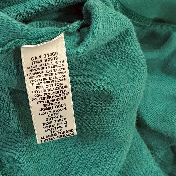 Y2K Juicy Couture Vintage Green Velour Full Zip Tracksuit Jacket 💚 American Made - Picture 11 of 16